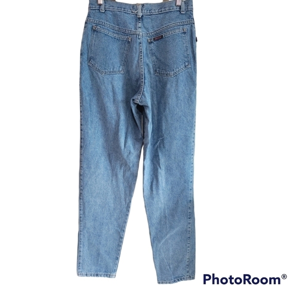 Sasson Vintage 80's 13" hi-rise jeans size 13 (8/9)  mom jeans button-fly - Picture 2 of 10